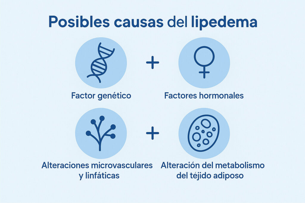 que casusa el lipedema
