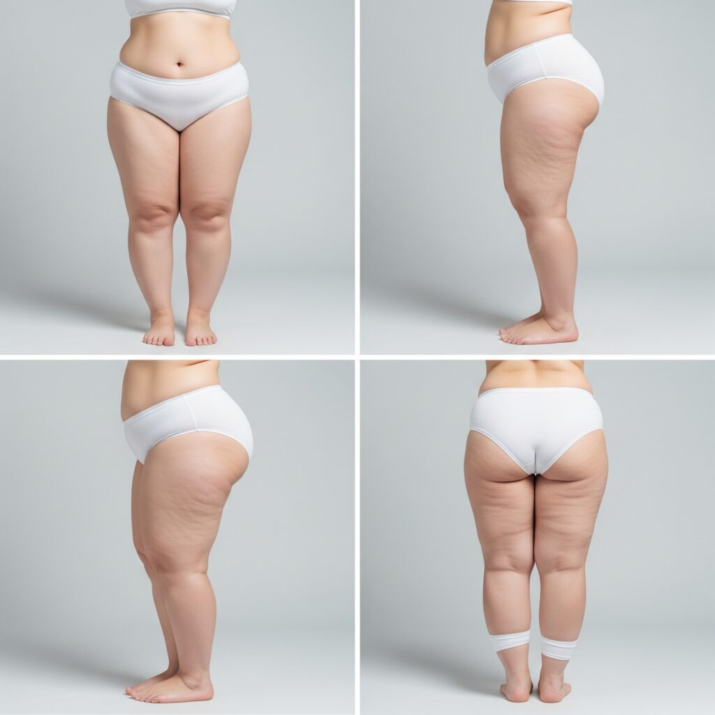 diferencias entre lipedema y retencion de liquidos